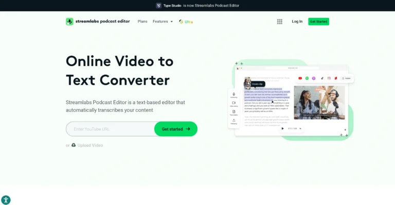 Streamlabs Podcast Editor
