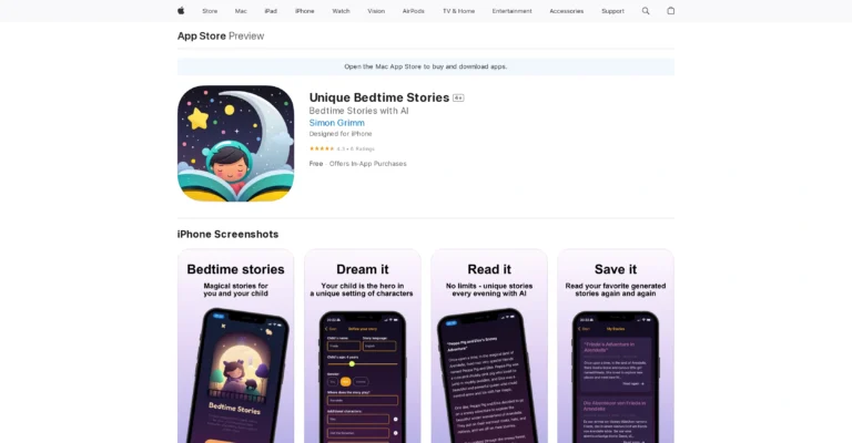 Unique Bedtime Stories