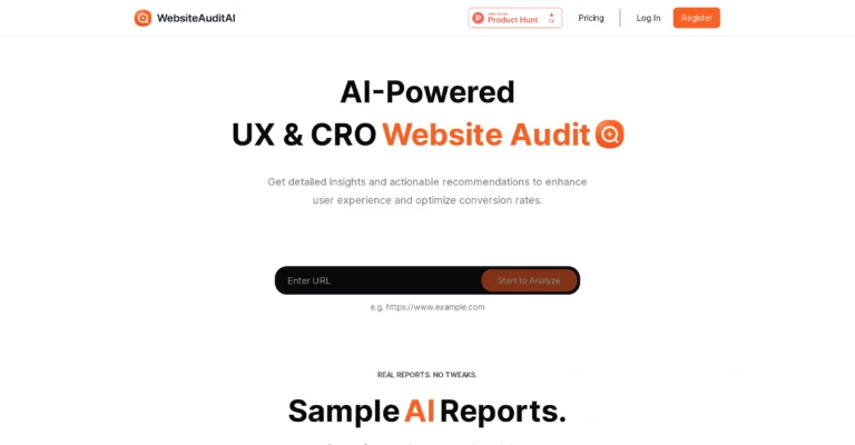 WebsiteAuditAI